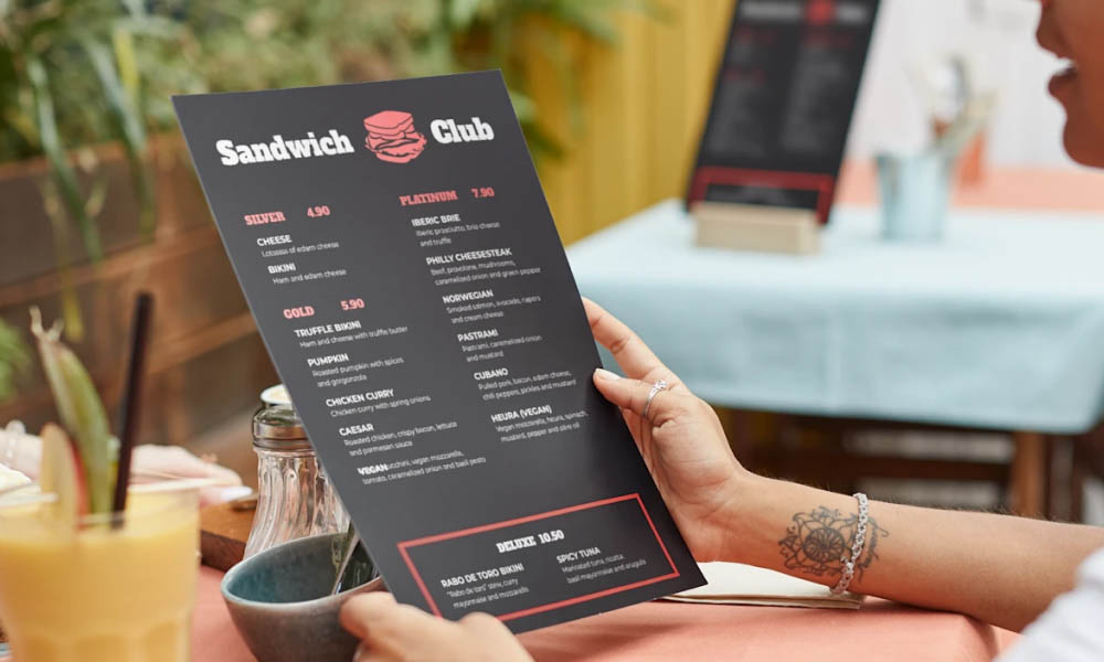 restaurant menu optimization