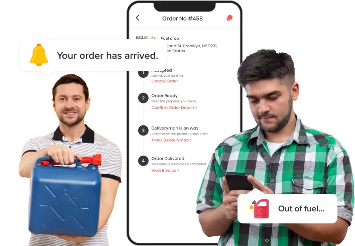 on demand fuel delivery app development company