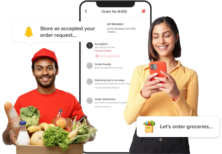 on demand grocery delivery app like uber