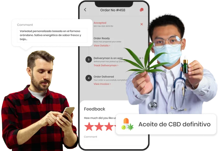 clon weebmaps para empresa de entrega de maconha