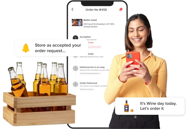 Create Alcohol Delivery App