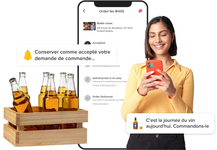 Créer une application de livraison d'alcool