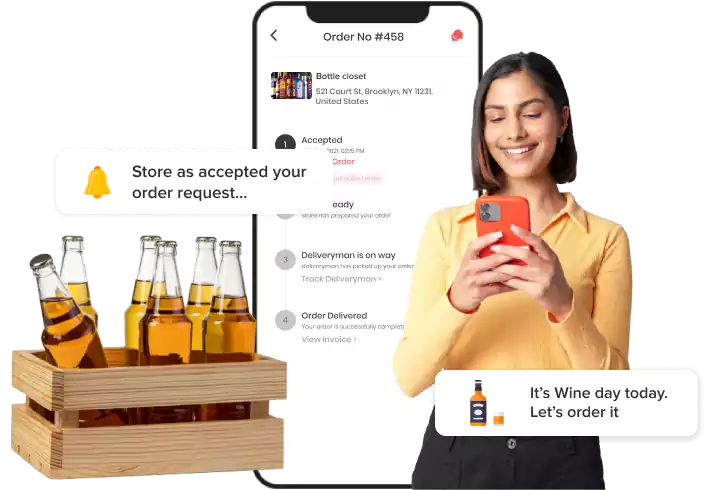 Create Alcohol Delivery App