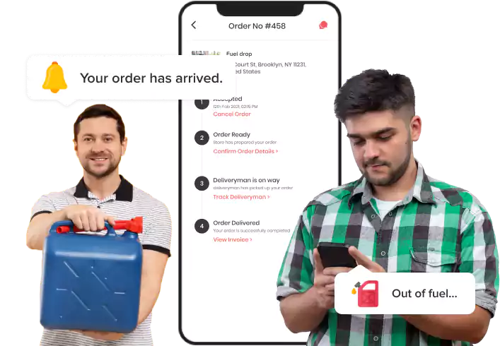 on demand fuel delivery app development company