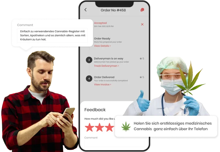 Uber für medizinisches Cannabis