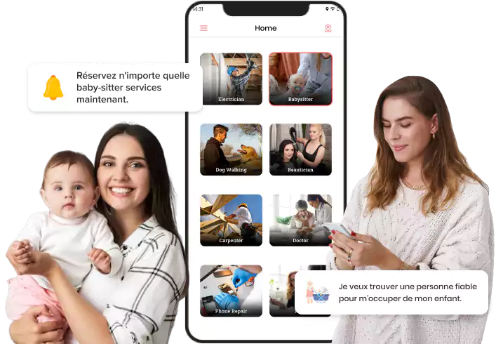 Uber pour les baby-sitters