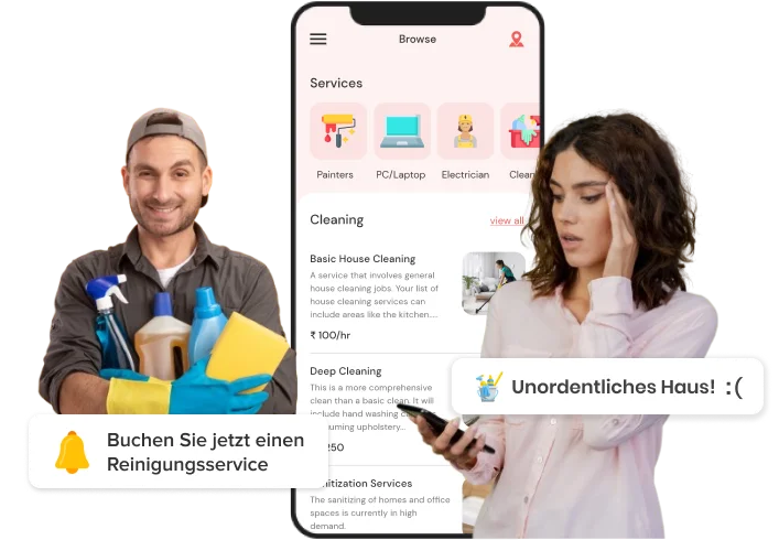 Handwerker-App wie Uber