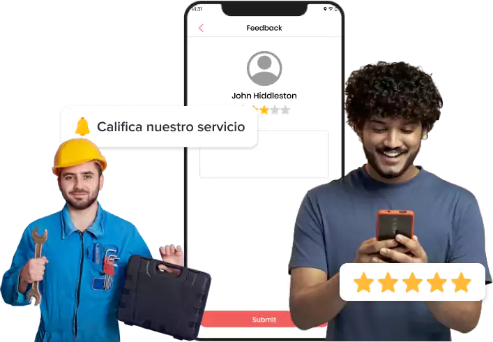 uber para el desarrollo de aplicaciones de fontanería