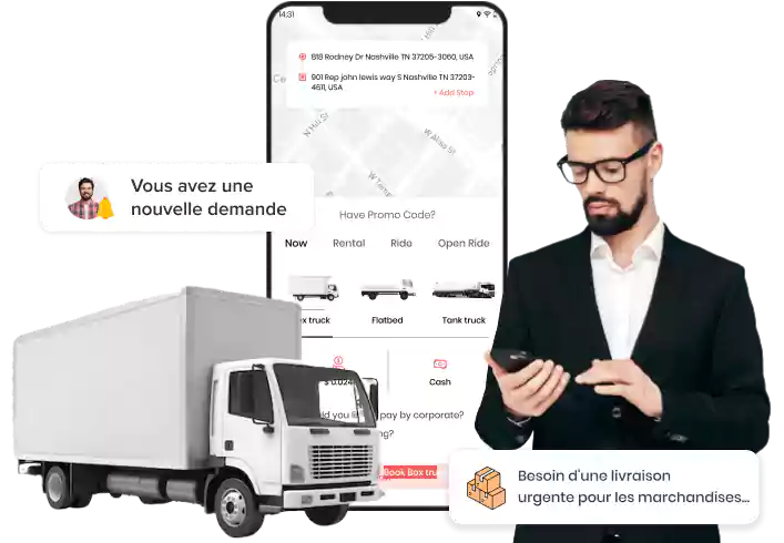 Développement d'applications de transport