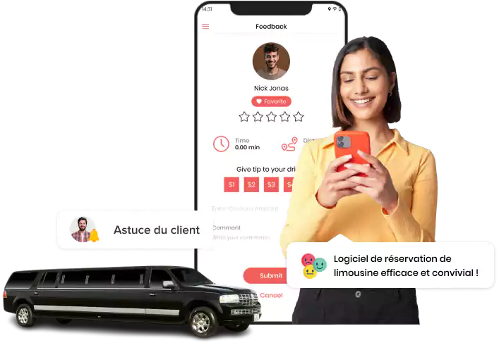 logiciel de réservation de limousine