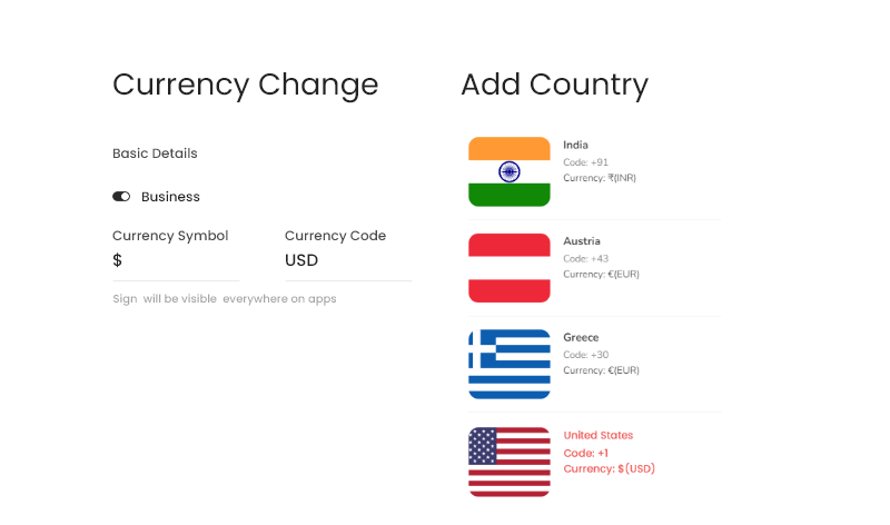 features of uber clone