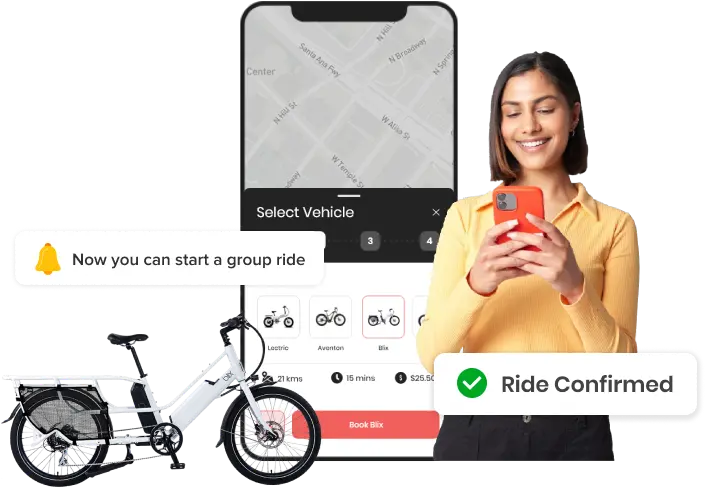 Electric Scooter App Development Limebike Clone Ofo Clone