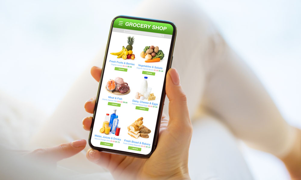 grocery delivery app features