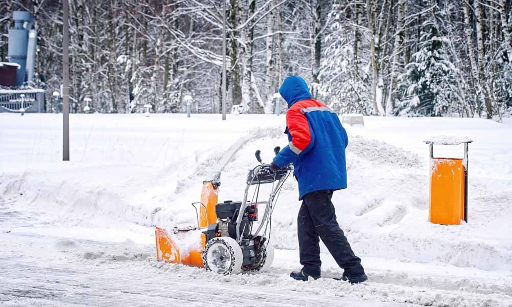 how to start snow removal business online